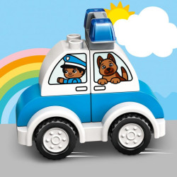LEGO DUPLO Hasičský vrtuľník a policajné auto