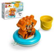 LEGO DUPLO Zábava vo vani: Plávajúca panda červená