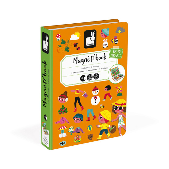Magnetická kniha - Štyri ročné obdobia