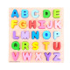 S týmito veľkými farebnými písmenkami abecedy na drevenej podložke bude spoznávanie písmen tou najzábavnejšou hrou! 