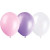 Balóny Rúžové, fialové a biele 10 ks