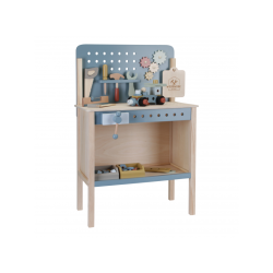 Pracovný stôl s náradím Modrý