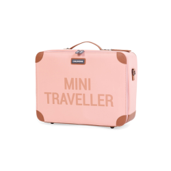 Cestovný kufor Mini Traveller Ružový