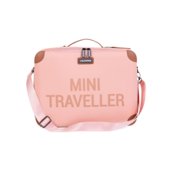 Cestovný kufor Mini Traveller Ružový