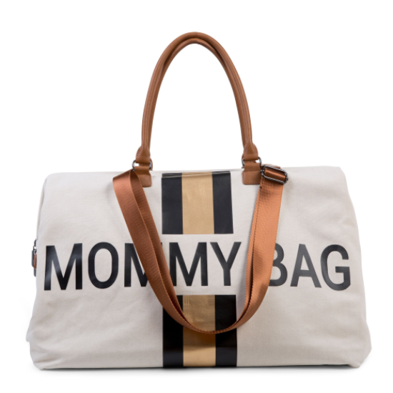 Prebaľovacia taška Mommy Bag Bielo-zlatá