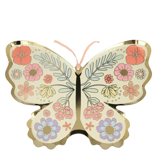 Taniere v tvare Motýľa 8ks