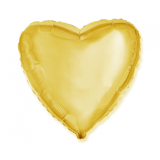 Balón Srdce Zlatý