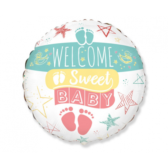 Balón Welcome Sweet Baby