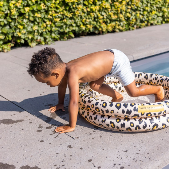 Nafukovací bazén pre deti Leopard béžový 60 cm