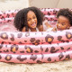 Nafukovací bazén pre deti Leopard ružový 150 cm
