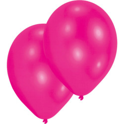 Balóny Tmavo Ružové 10 ks