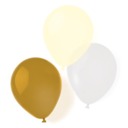 Balóny Zlaté 8 ks