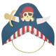 Párty čiapky Piráti 8ks