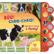 Zaži život na farme s 10 zvukmi zvierat! Kniha obsahuje tri výmenné batérie.