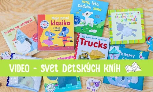 Knihy pre bábätká od 6 do 9 mesiacov - Svet detských kníh