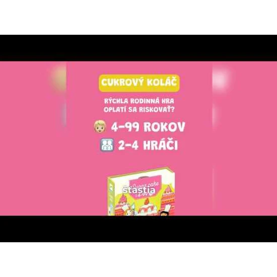Kartová/kocková hra Cukrový koláč Djeco