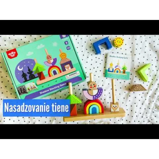 Nasadzovanie Tiene Logická hra pre deti Tooky Toy