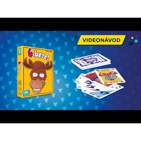 Hra „6 bere“ – kartová hra s kravami, strategické rozhodovanie, pravidlá v slovenčine a češtine, nominácia na hru roka.