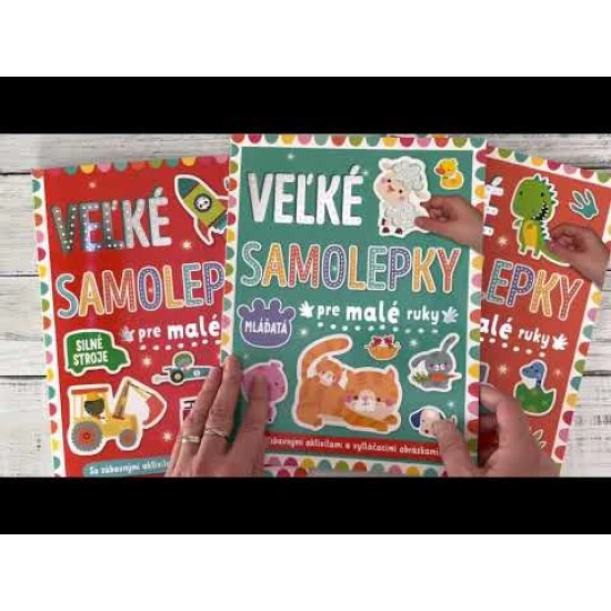 Doleť na Mesiac alebo sa vydaj na šíre more v prekrásnej knižke plnej aktivít! Nálepkový zošit obsahuje množstvo aktivít so strojmi, ktoré rozvíjajú zručnosti.