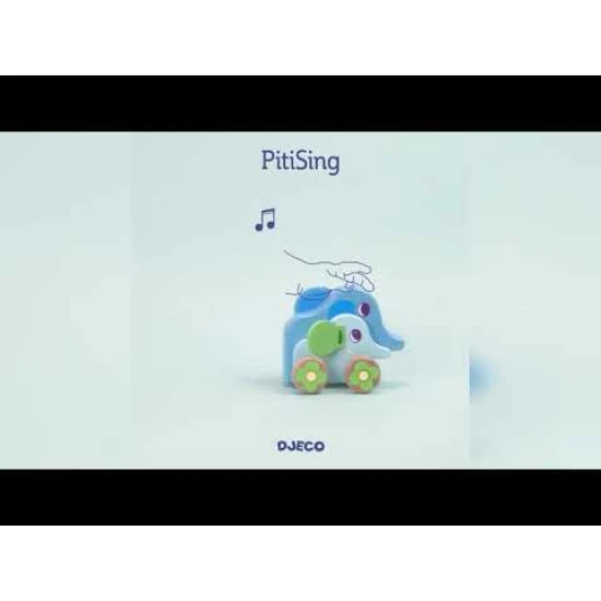 Sloníky na tlačenie s melódiou PitiSing