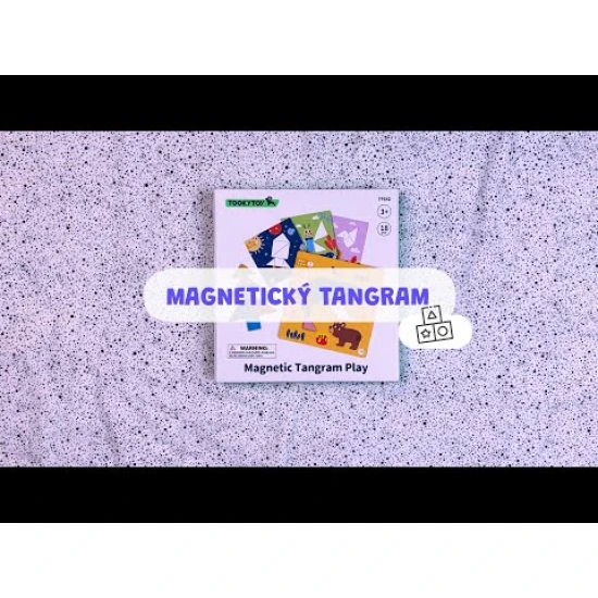 Magnetická hra pre deti - Tangram