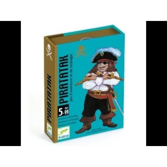 Piráti: Vzrušujúca kartová hra pre celú rodinu