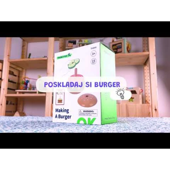 Tooky Toy Burger na hranie pre deti