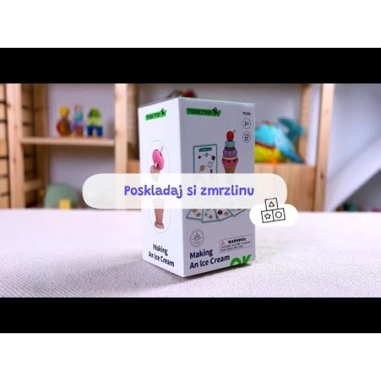 Detská veža Poskladaj si svoju zmrzlinu