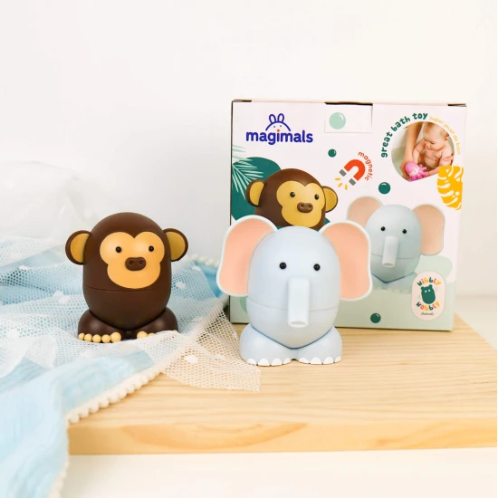 Magnetická skladačka pre bábätká Safari Magimals