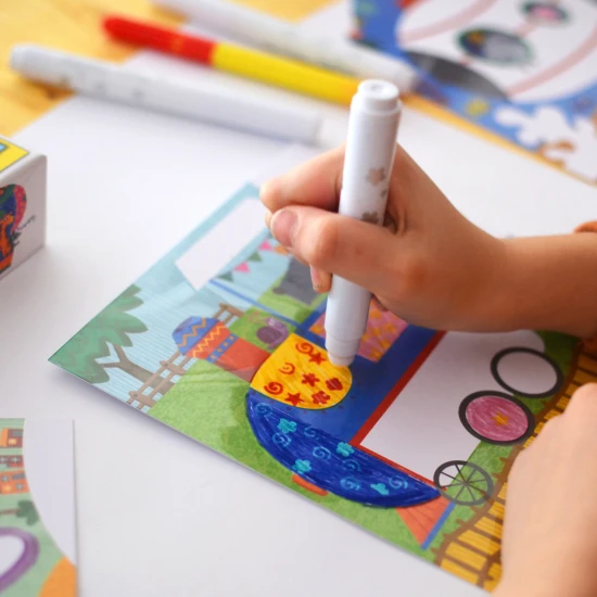 Kreatívna sada pre deti Kúzelné fixky Cestovanie Crea Lign