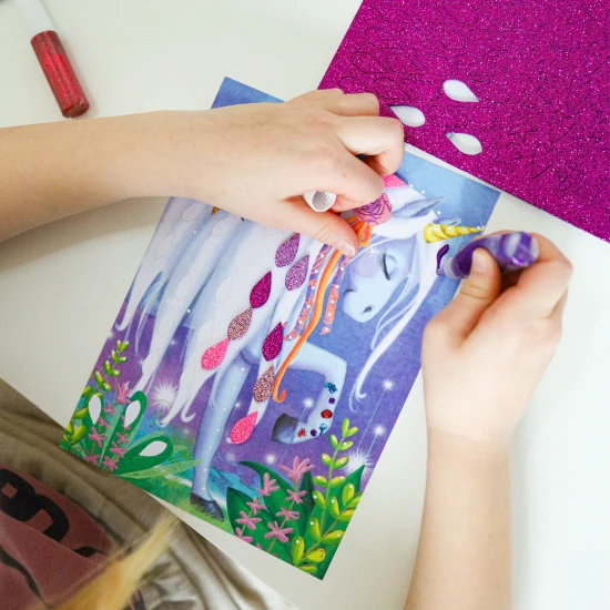 Kreatívna súprava Trblietavá mozaika Svet víl  Crea Lign