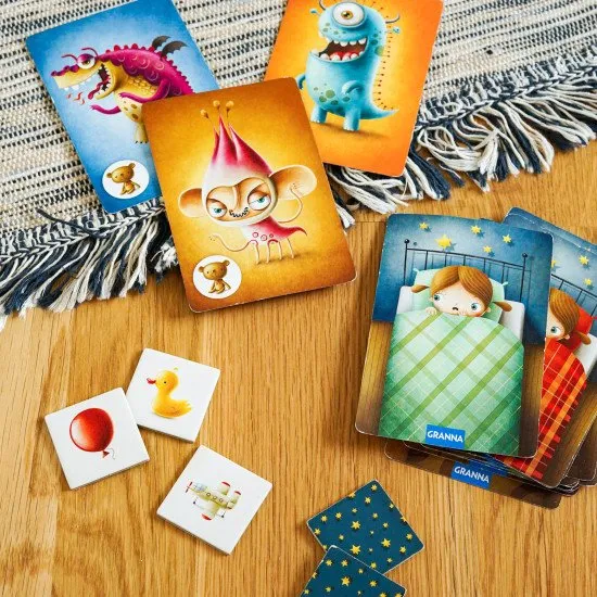 Príšerky zo skrine je kooperatívna hra. 