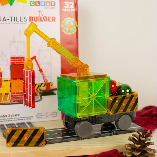 Vytvorte jedinečné stavby s magnetickou stavebnicou MAGNA-TILES.