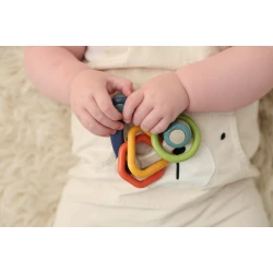 Hrkálka Trojuholník s príveskami (BIO)