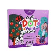 Farby v tube Umývateľné 12 ks s omaľovánkami