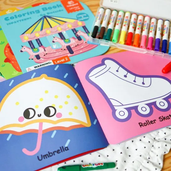 Moja prvá omaľovánka pre najmenších Moje zážitky 