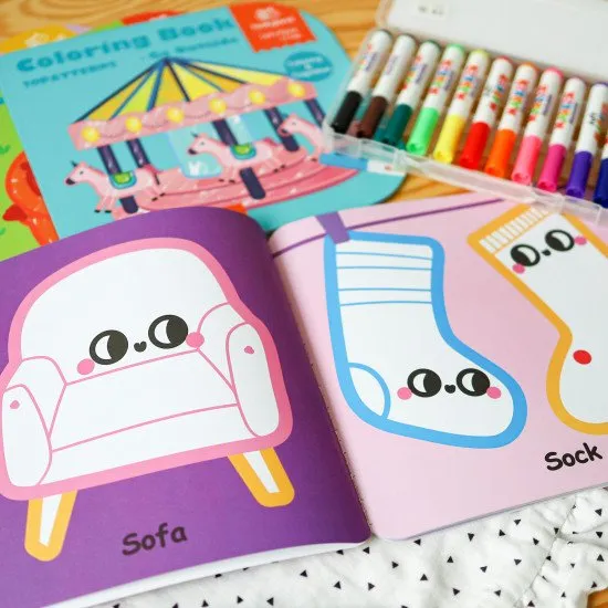 Moja prvá omaľovánka pre najmenších Moje zážitky 