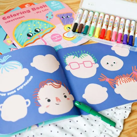 Moja prvá omaľovánka pre najmenších Kamaráti 