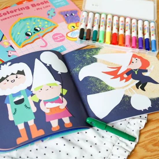 Moja prvá omaľovánka pre najmenších Kamaráti 