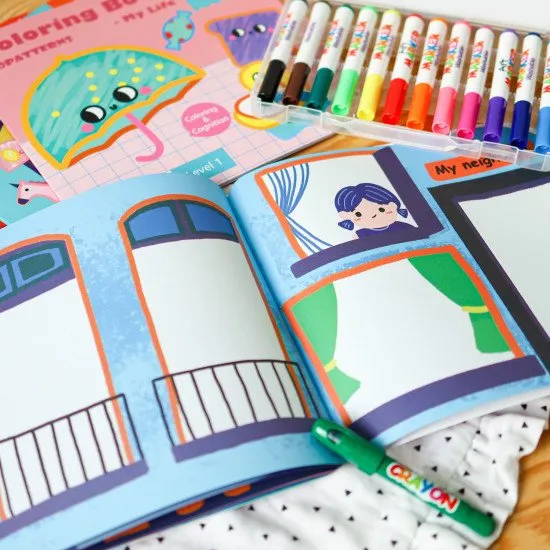 Moja prvá omaľovánka pre najmenších Kamaráti 