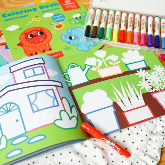 Moja prvá omaľovánka pre najmenších Poďme von Tookyland