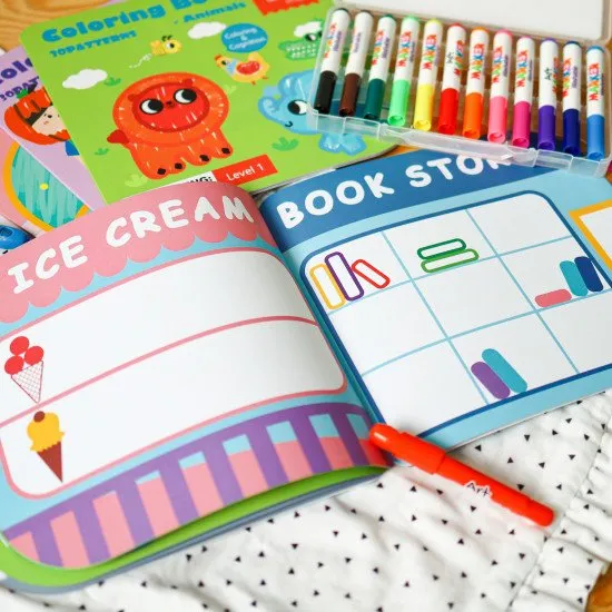 Moja prvá omaľovánka pre najmenších Poďme von Tookyland