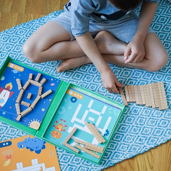 Zábavné počítanie s obrázkami a magnetickými obdĺžnikmi