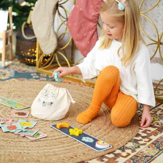 Senzorické pexeso a puzzle na rozvoj motoriky a pamäti