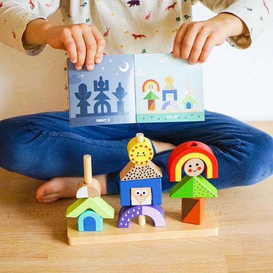 Nasadzovanie Tiene Logická hra pre deti Tooky Toy