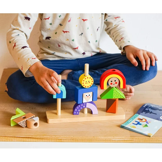 Nasadzovanie Tiene Logická hra pre deti Tooky Toy