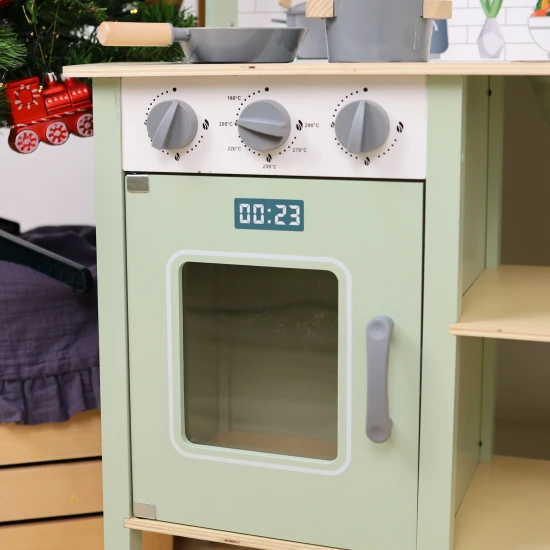 Detská drevená kuchynka Pastel 