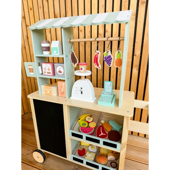 Detský predajný stánok na hranie