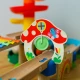 Drevená guličková dráha Strom 44 ks Drevené hračky Tooky Toy