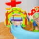 Drevená guličková dráha Strom 44 ks Drevené hračky Tooky Toy